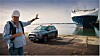 Jeremy Clarkson prøver å trekke bilskipet Neptune Galene på 11.000 dødvekttonn med en C3 Aircross på 1200 kilo.