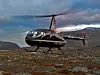 Et tilsvarende Robinson R44 fra Jämtlands Flyg som havarerte ved Mosjøen for fem år siden. Foto: Jämtlands Flyg AB