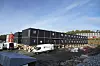 Den ene hotellriggen etter den andre reiser seg på Stord. Totalt vil den midlertidige hotellkapasiteten gi rom for 2800 gjestearbeidere samtidig. Foto: Thomas Førde