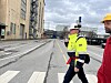 Ole-Jacob Siljan er fabrikksjef ved Yara i Porsgrunn. Han minner om at Yara er et internasjonalt selskap som kan flytte produksjon dit det er mest lønnsomt. Til høyre: Einar Håndlykken i Powered by Telemark