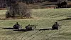 Leopard 2A4 (i midten) flankert av to CV90 under Trident Juncture i 2018. Stormpanservognene er nye, mens det er gjort lite med stridsvogna siden 80-tallet.