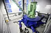 KRAFTIG: Det nye anlegget til Nordlaks har et eget kraftverk som produserer 500 kilowatt. Det er halvparten av strømbehovet på anlegget.