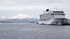 Cruiseskipet Viking Sky ligger i Molde havn.