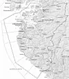 Kartet viser hvilken del av Rogaland som omfattes av elektrokontrakten. Ill: Rogaland Fylkeskommune