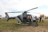 Det var dette helekopteret som styrtet i Tyskland tirsdag formiddag. Bildet viser helikopteret under et flyshow i Oulu, Finland, i 2014.