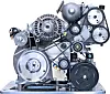 Andre generasjon Dearman nitrogenmotor. Foto: Dearman