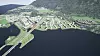 Ringeriksbanen skal bygges parallelt med ny E16 og gjøre Sundvollen til en del av Osloområdet. Foto: NAA