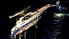 Mi-8-helikopteret blir løftet på dekk på Maersk Forza natt til 4. november 2017.