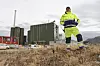 Byggeleder: Australieren Mick Watts har styrt byggingen av fabrikken med stø hånd.