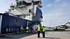 North Sea Giant har redusert drivstoffforbruk og klimagassutslipp med 30 prosent ved å installerer batterier og koble seg på landstrøm. BIldet viser Troms Offshores «Troms Arcturus»,