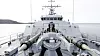 Mistral-missiler om bord på minesveiperen KNM Otra.