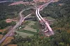 Det opppsto en rekke synkehull da Hellandbrua på nye E18 i Vestfold skulle bygges på slutten av 90-tallet.