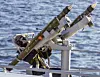 SIMBAD er betegnelsen på to fastmonterte og manuelt opererte Mistral-missiler montert på fartøy. Foto: Torbjørn Kjosvold / Forsvaret