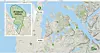 Kartet viser hvor i Stavanger og sandnes kommuner nettasjonene i prosjektet er plassert. Foto: Lyse Elnett