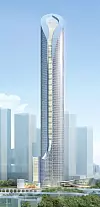 18: SUZHOU SUPERTOWER, SUZHOU, KINA: 452 meter høyt, 92 etasjer, skal stå ferdig 2016.
