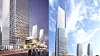 17: RIVERVIEW PLAZA A1, WUHAN, KINA: 460 meter høyt, 82 etasjer, skal stå ferdig i 2016. Del av et større kompleks ved navn Riverview Plaza. Skal stort sett huse kontorer.