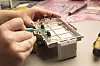 Antenneteknologi: Dette bildet viser montasje av interfaceboard i payload-modulen.