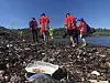 Langøyene avfallsdeponi i Oslofjorden skal tildekkes. Porselen, avfall