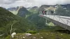 Utsikten ved Nasjonal turistveg Gaularfjellet er spektakulær. Arkitekt: code arkitektur as