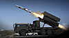 NSM missil skytes fra launcher montert på lastebil.