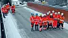 På denne anleggsplassen er det like mange av hvert kjønn. Foto: Knut Bjørheim