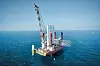 Havvindparker er under utbygging over hele verden. Foto: Vattenfall.