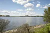 Vejdirektoratets modell av lavbruene over nordre del av Limfjorden, det såkalte Nørredyb. Illustrasjon: Vejdirektoratet/Mikkel Barker ApS