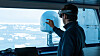 Testing av OpenBridge for Hololens på KV Svalbard i Arktis. AHO har et nytt stort prosjekt på AR i samarbeid med 11 norske aktører.