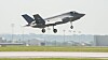 Det norske F-35-flyet AM-4 på sin jomfruferd 17. juni.
