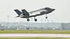 Det norske F-35-flyet AM-4 på sin jomfruferd 17. juni.