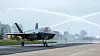 Nederlands to F-35A har vært hjemme i tre uker på støytesting. Nederland skal ikke ha operative fly før i 2019. Foto: Valerie Kuypers