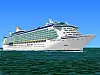 NY GIGANTBESTILLING: Royal Caribbeans har bestilt nok et skip fra Aker Yards. Her er første skip i klassen Freedom of the Seas, bygget ved tidligere Aker Kværner i Finland.