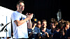 Elon Musk applauderer Warr Hyperloop, vinneren av SpaceX Hyperloop Pod Competition II in Hawthorne i California i slutten av august. Nå har Musks egen kapsel satt ny fartsrekord.