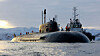 Den russiske ubåten Orel (K-266) har to atomreaktorer og kan føre opptil 24 kryssermissiler.