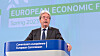 EU-kommisjonens visepresident Paolo Gentiloni har ansvaret for økonomi og la frem nye utsikter for EUs økonomi.