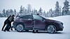 De fleste elbilmodeller tåler temperaturer ned til minus 40 før de nekter å starte. Bildet fra vintertesten til Elbilforeningen i 2023.