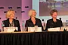 STOLT: Forskningsminister Tora Aasland.var med på åpningen av det nye utdannings- og forskningssenteret for bore- og brønnteknologi der rektor Aslaug Mikkelsen(t.v.) samarbeider med IRIS-direktør Anna Aabø, samt NTNU og SINTEF.