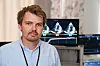 Forsker Andreas Østvik er utdannet sivilingeniør i fysikk og matematikk med spesialisering innenfor biofysikk og medisinsk teknologi. Foto: Geir Otto Johansen/ St.Olavs/ NTNU