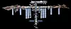 Den internasjonale romstasjonen ISS. Foto: Nasa/Esa