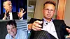 Dette er teknologene som tjente mest i 2014: Tore Halvorsen (oppe til venstre), Vegard Wollan og Øystein Moan (til høyre).