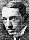 Herman Sörgel med monokkel i 1928. Foto: Wikimedia Commons