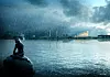 Landemerke: Røykringene, som skytes ut fra Amager Bakke, rundt to kilometer fra Rådhusplassen, vil synes godt over hele København.