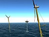 Sway fikk DnB NORs innovasjonspris 2006 for disse flytende vindturbinene.