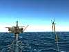VÅT ENERGPRODUKSJON: Statkraft har ambisjoner til havs. Illustrasjon.