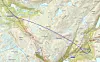 Kartet viser hvor ny E134 mellom Røldal og Seljestad skal gå. Foto: Statens vegvesen