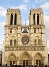 Notre Dame de Paris. Front view. Foto: Dibrova