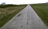 Ifølge Trøndelag fylkeskommune har det oppstått skader på flere fylkesveier rundt Ørland flystasjon.