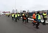 TRANGT: Alt som kunne krype og gå av hovedstadspresse hadde møtt opp på Alnabru for å få se seg rundt på godsterminalen.