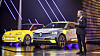 Renault-sjef Luca de Meo under en presentasjon av gruppens elbilstrategi det kommende tiåret.