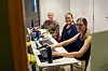 Ingeniørstudentene Amalie Seime (23), Anea Jore (23) og Jenny Lilleøren (22), studerer energi og miljø i bygg ved Oslomet.